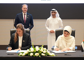 Abu Dhabi Chamber and Latvian Chamber Sign Cooperation Agreement to Strengthen Economic and Investment Ties