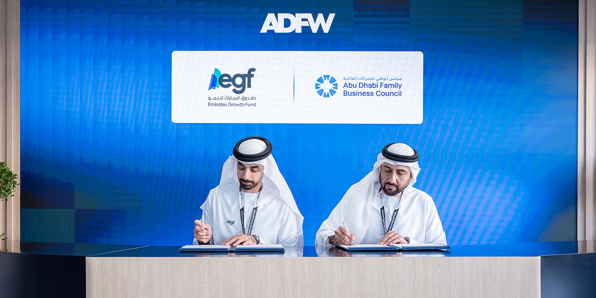 Abu Dhabi Family Business Council and Emirates Growth Fund Sign Agreement to Support Family Business Growth and Entrepreneurship