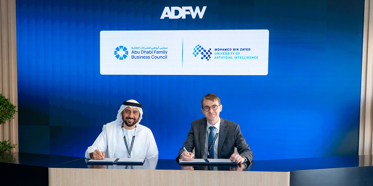 Abu Dhabi Family Business Council and MBZUAI Sign AI Partnership to Support Family Business Sustainability