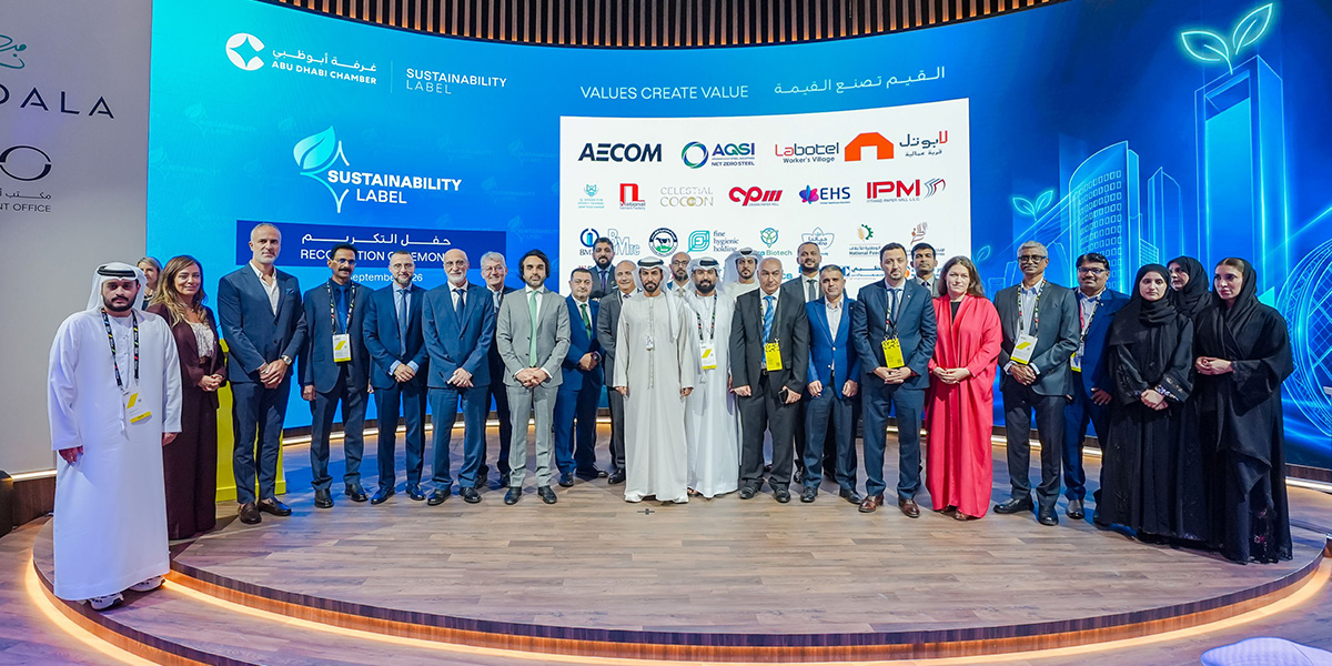 Abu Dhabi Chamber Recognises 35 Companies with Sustainability Label at LIVEX 2026 