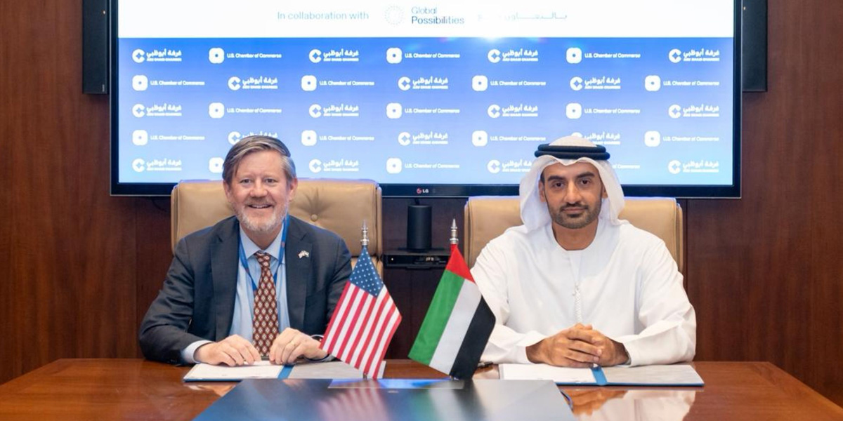 Abu Dhabi Chamber and the U.S. Chamber of Commerce Sign Strategic Agreement to Boost Investment and Expand Bilateral Partnerships