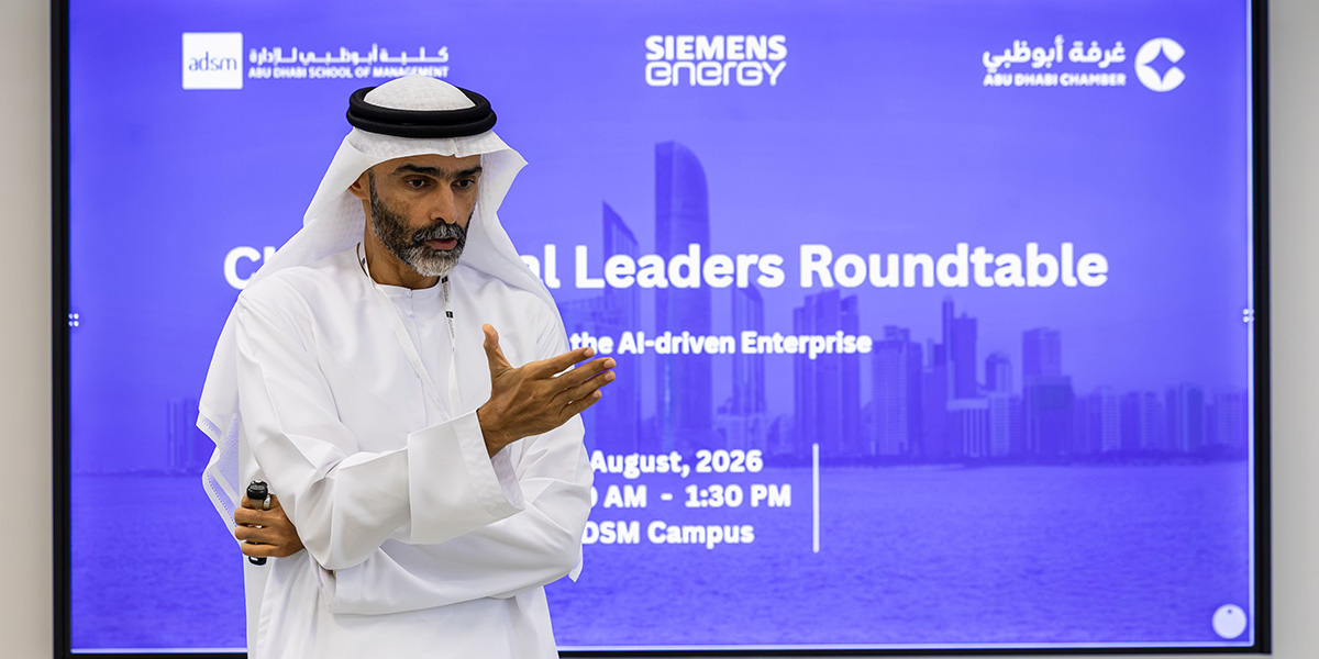 Abu Dhabi School of Management and Siemens Energy Convene CIOs, Industry Leaders and Academia Experts to Advance AI-Driven Business Transformation 